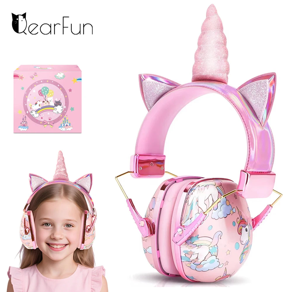 Kids Unicorn  Earmuffs & Dino Earmuffs