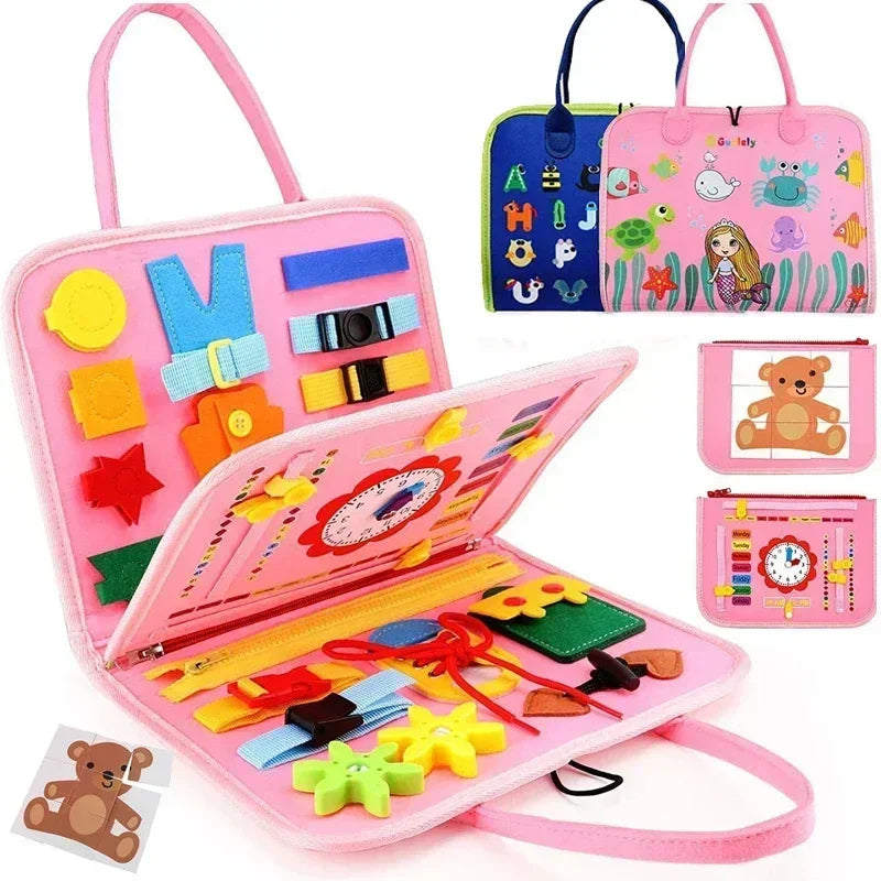 Montessori Travel Busy Book